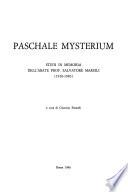 Paschale mysterium