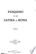 Pasquino e la satira in Roma