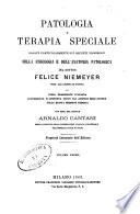 Patologia e terapia speciale basate particolarmente sui recenti progressi della fisiologia e dell'anatomia patologica