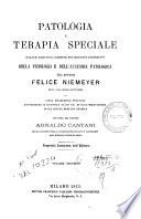 Patologia e terapia speciale