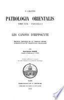 Patrologia Orientalis