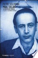 Paul Celan. La dimensione romena