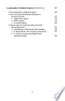 Paura e desiderio di guerra