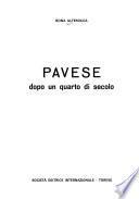 Pavese dopo un quarto di secolo
