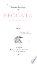 Peccata juventutis meae