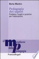 Pedagogia dei saperi