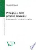 Pedagogia della persona educabile