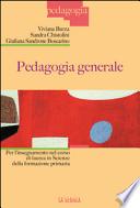 Pedagogia generale per l'insegnamento nel corso di laurea in scienze della formazione primaria