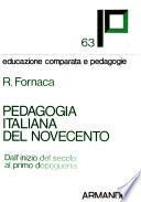 Pedagogia italiana del Novecento