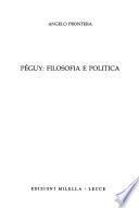 Péguy, filosofia e politica