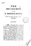 Pel paroco [!] D. Gaetano Sorrentino contra D. Gennaro Scotti nella terza Camera della G. C. civile [Matteo Joele]