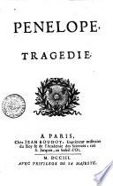 Penelope. Tragedie[C. C. Genest!