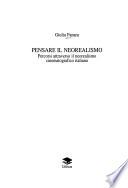 Pensare il neorealismo