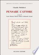 Pensare l'attore