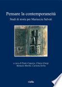 Pensare la contemporaneità