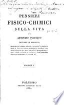 Pensieri fisico-chimici sulla vita