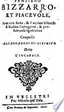 Pensiero bizzarro