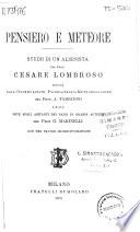 Pensiero e meteore