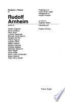 Pensiero e visione in Rudolf Arnheim