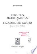 Pensiero materialistico e filosofia del lavoro