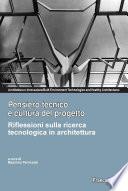 Pensiero tecnico e cultura del progetto