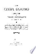 Per Cesare Baronio