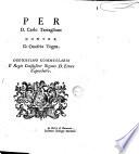 Per d. Carlo Tartaglione contra d. Onofrio Togna