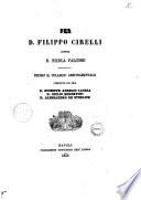 Per d. Filippo Cirelli contro d. Nicola Falcone presso il Collegio arbitramentale composto dai sigg. d. Giuseppe Aurelio Lauria, d. Giulio Minervini, d. Alessandro De Sterlich [Beniamino de Berardinis]