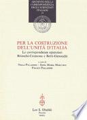Per la costruzione dell'unità d'Italia