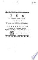 Per la fedelissima citta d'Aversa contra l'attual utile possessore di Giugliano. Commessario il signor d. Ferdinando Lognola presidente della Regia Camera della Sommaria. Attuario d. Ignazio Letizia