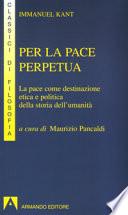 Per la pace perpetua