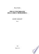 Per le concordanze della lirica trobadorica