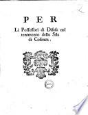 Per li possessori di difese nel tenimento della Sila di Cosenza [Domenico Bisceglia]