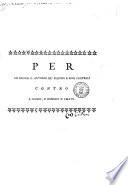 Per lo signor d. Antonio De' Filippis e suoi fratelli contro a Giulio, e Domizio D'Amato [Felice Parrilli]