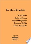 Per Mario Benedetti