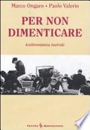 Per non dimenticare