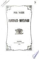 Per nozze Fantinati-Montanari