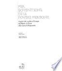 Per soventione de le povere persone