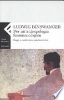 Per un'antropologia fenomenologica