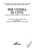 Per un'idea di città