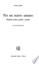 Per un teatro umano