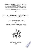 Per una bibliografia di Giordano Bruno, 1800-1999