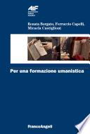 Per una formazione umanistica