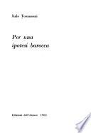 Per una ipotesi barocca