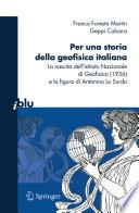 Per una storia della geofisica italiana