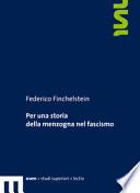 Per una storia della menzogna nel fascismo