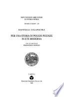 Per una storia di Poggio Picenze in età moderna