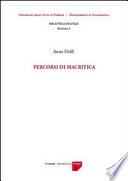 Percorsi di macritica