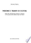 Percorsi e tramiti di cultura