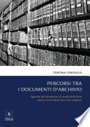 Percorsi tra i documenti d'archivio
